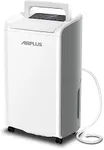 AIRPLUS 4,500 Sq.Ft 70 Pint Dehumidifier for Basements and Home-with Drain Hose,Efficient,Energy-with Dual Protection and 4 Smart Modes,24H Timer,Defrost,for Large room