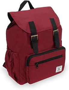 Everest - Zaino elegante, Rosso (Borgogna), Taglia unica