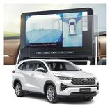 ARMOUR GUARDS TOYOTA INNOVA HYCROSS 8 Inch Car Accessories Navigation or Music System Touch Screen Infotainment Screen Protector (Company Fitted) Not a Tempered Glass [Transparent]