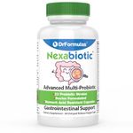 Nexabiotic Advanced Multi Probiotics and Prebiotics for Women & Men with Saccharomyces Boulardii, Lactobacillus Acidophilus