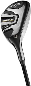 Callaway Golf 2022 Rogue ST Max Hybrid (Right Hand, Graphite Shaft, Regular Flex, 3 Hybrid), Silver