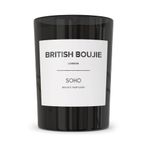 SOHO Premium Scented Candle in Box - Luxurious Warm Sweet Woody Highly Scented Fragrance with Long Burn time - Large 10 oz, 280gm Natural Wax - Scented Candle Gifts for Women & Men (Soho)