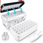 Ice Trays for Freezer with Lid & Bi