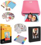 Kodak Step Instant Photo Printer with Bluetooth/NFC, ZINK Technology & Kodak App for iOS & Android (Pink) Starter Bundle