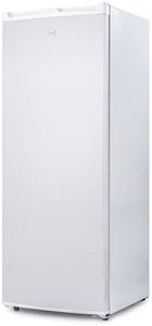 Commercial Cool Upright Freezer, Stand Up Freezer 6 Cu Ft with Reversible Door, White