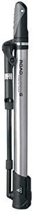 Topeak Road Morph G Bike Pump with Gauge, black, silver, large x w x h ﻿35 x 5.7 x 2.8 cm/ 13.8” x 2.2” x 1.1”, TRP-3G