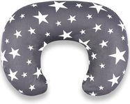 LLCJYYCY Nursing Pillow, Breastfeeding & Bottle Feeding Pillow – Standard Size, Breathable with Washable Cover, Hypoallergenic, Tummy Time & Sitting Support (0-12 Months)