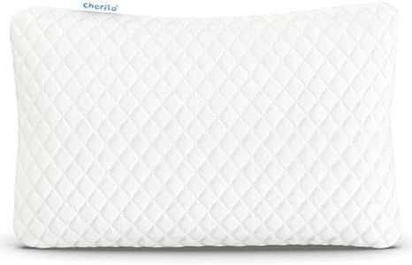 Cherilo Microfiber Sleeping Pillow for Kids, Baby Pillow with Premium Super Soft Outer Cover, 12x18 Inches, Diwali Gifts, White - Pack of 1