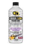 500ml | Chainsaw Chain & Bar Oil For All Makes & Models, Premium Lubricant, Anti Rust Chainsaw Chain Oil, Non Toxic Lubricating Bio Mineral Oil (500ml)