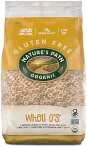 Nature's Path Organic Gluten Free Whole O's Cereal, 1 Lb 10.4 Oz Earth Friendly Package (Pack of 6), Non-GMO, 19g Whole Grains, Low Fat