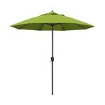 California Umbrella ATA908117-F55 9' Round Aluminum Market Umbrella, Kiwi Green Olefin, 108 X 108 X 102