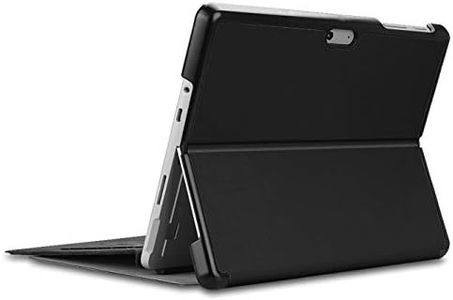 Kepuch Custer Case for Surface Pro 7 6 5 4,Ultra-Thin PU-Leather Hard Shell Cover for Surface Pro 7 6 5 4 - Black