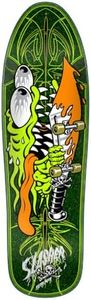 SANTA CRUZ Meek Pinstripe Slasher Green Pro 9.23in x 31.67in Skateboard Decks