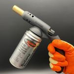 AirTech-UK Auto Start Blow Torch with 3 x Gosystem 2175 Butane Propane Mix Gas Cartridge - Premium DIY Tool for General DIY, Plumbing, Soldering, and Paint Stripping (3)