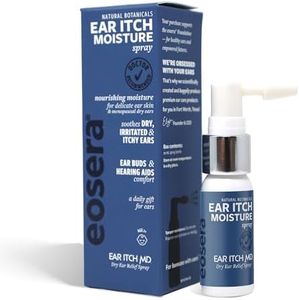 eosera Ear Itch MD Dry Ear Relief Oil Spray - 17 mL - Soothes Dry, Itchy Ears - Anti-Itch Spray for Allergies, Psoriasis, Dermatitis, and Eczema Relief - Works for Earbud and Hearing Aid Users