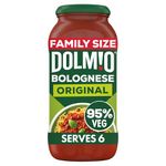 Dolmio Bolognese Original Pasta Sauce Family Size Jar 675g