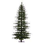 Vickerman Minnesota Unique Tree, 7-Feet, Pine Green