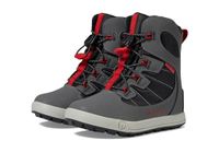 Merrell Kids Boys Snow Bank 4.0 Wtrpf Winter Snow Boot, Grey/Black/Red, 1 M US