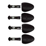 Lify Shoe Trees for Men Adjustable Plastic Shoe Trees Shaper/Shoe Stretcher/Boot Holder- Shoe Trees Shoe Shapers Stretcher Adjustable Shoe Trees- Men's Black Plastic Shoe Trees Shaper