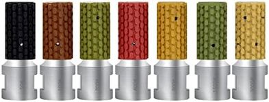 7Set 1" Diamond Drum Wheels Polishing Wet 5/8"-11 Thread - Polishing Sanding Tile Marble Concrete Ceramics 1pcs 50-3000Grit