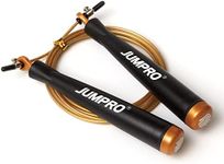 Speed Professional Exercise Jump Rope for Men and Women - Skipping Jumping Rope for Fitness Training Workout for Adults - Great for Cardio, Boxing, CrossFit (Premium, S700, Made in Korea) Gold