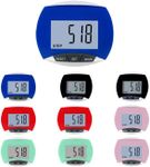 10 Pcs Pedometer Step Counter Walking Running Pedometer with Clip Portable LCD Pedometers for Calories Burned and Steps Counting Jogging Hiking Running Walking