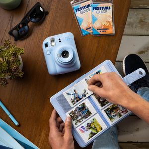 Instax Mini 12 Instant Camera – Pastel Blue