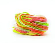 Skill Addicts Yoyo Cords - Colour Mix 100 Pieces (Works with Any Yo-Yo, Allen Tricks and Levels, Includes a Set of Yo-Yo Stickers)