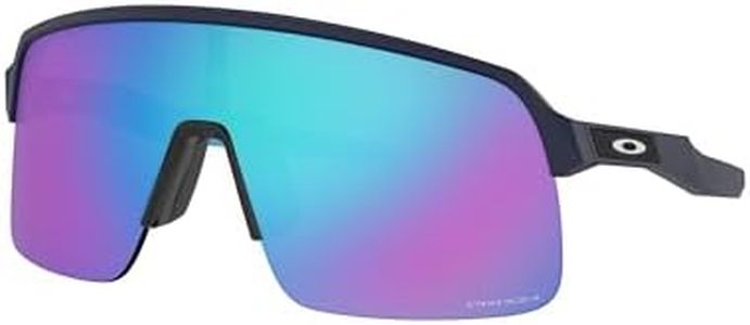 Oakley Mens OO9463 Sutro Lite Rectangular Sunglasses, Matte Navy/Prizm Sapphire, 39 mm