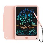 Toys for Girls Boys, Colorful Doodle Board Drawing Tablet, Memo Board, Drawing Pads with Lanyard, Travel Educational Toys Gifts for Boys Girls Age 3 4 5 6 7 8 9 Years (Pink)