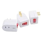 Cable Matters 3-Pack 2 Prong Outlet
