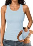Danysu Ribbed Cotton Tank Tops for 