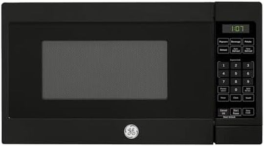GE Countertop Microwave Oven, 700 Watt, 0.7 Cu. Ft., Black, GCST07N1WBB