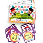 NERDNERDY Building Communication & Early Reading Through Sight Memory Speech and Cognitive Development Expressive Language Useful for Children with Speech Delays English kit communication cards,word flash cards for kids BIS Certified (ISI Marked)