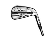 Cobra Golf 2021 King Mim Tour Iron Set Chrome (Men's Right Hand, KBS $ Taper 120, Stiff Flex, 4-PW)