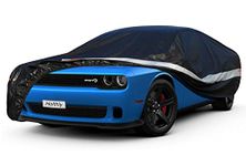 Holthly 10 Layer Coupe Car Cover Waterproof All Weather for Automobiles,100% Waterproof Outdoor Car Covers Rain UV Protection.Custom Fit for Dodge Challenger, Ford Thunderbird,etc