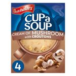 Batchelors Cup a Soup Cream of Mushroom Dry Instant Soup Sachets, 99 g , Pack of 1