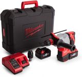 Milwaukee HD18HX402 M18 Heavy Duty SDS Plus 3-Mode Rotary Hammer with Fixtec Chuck
