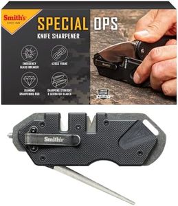 Smith's 50979 Pocket Pal Knife Sharpener-PP1-Tactical Black