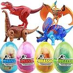 4 Pack Different Hatching Eggs Dino