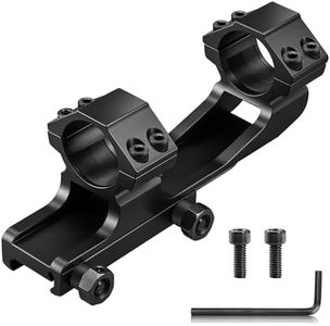 KKIKK 1 inch Scope Mount, Cantilever Scope Mounts for Picatinny Rail, 7075 Aviation Aluminum Sporting Optics