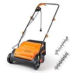 LawnMaster GV1212B Scarifier and Dethatcher 13-Inch 12AMP