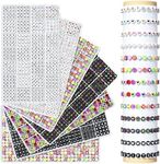 ARTDOT 7 Cases Letter Beads for TS 