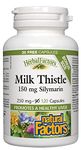 Natural Factors Milk Thistle - Bonus Size - 120 capsules