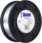 Ande Monofilament Line (Clear, 12 -Pounds Test, 1/4# Spool)