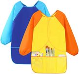 Cozlly 2PCS Kids Art Aprons for Age