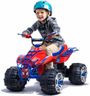 Kid Trax Marvel Spiderman Toddler ATV Ride On Toy, 12 Volt Battery, 3-7 Years, Max Rider Weight 88 lbs, Spider-Man Blue