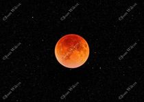 Super Moon Supermoon Blood Moon Lunar Eclipse of Autumn Fall 9/27/15 Original Fine Art Photography Wall Art Photo Print