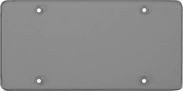 Cruiser Accessories 76200 License Plate Frame - Tuf Flat Shield, Smoke Plastic