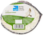 RSPB Wild Bird Coconut Treats with Mealworms, 275 Grams, A Bird Food!!!, Filled in The UK, Supporting The RSPB Charity, Easy to Hang